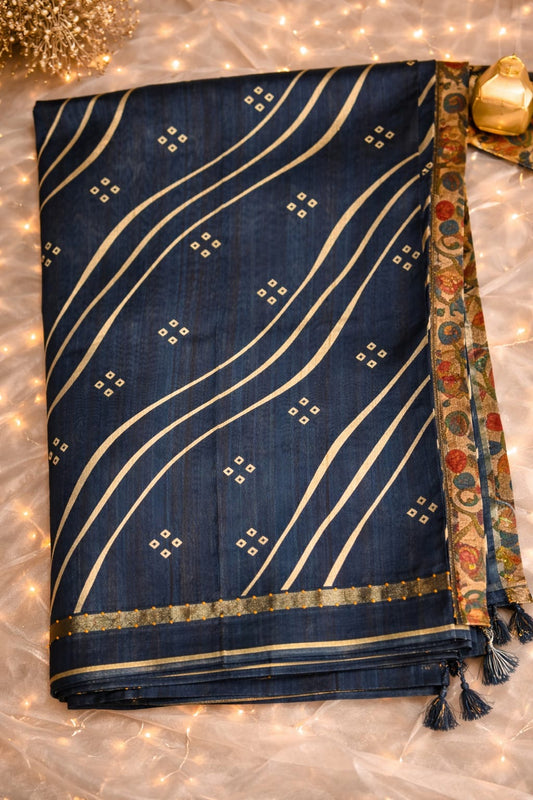 Tussar saree