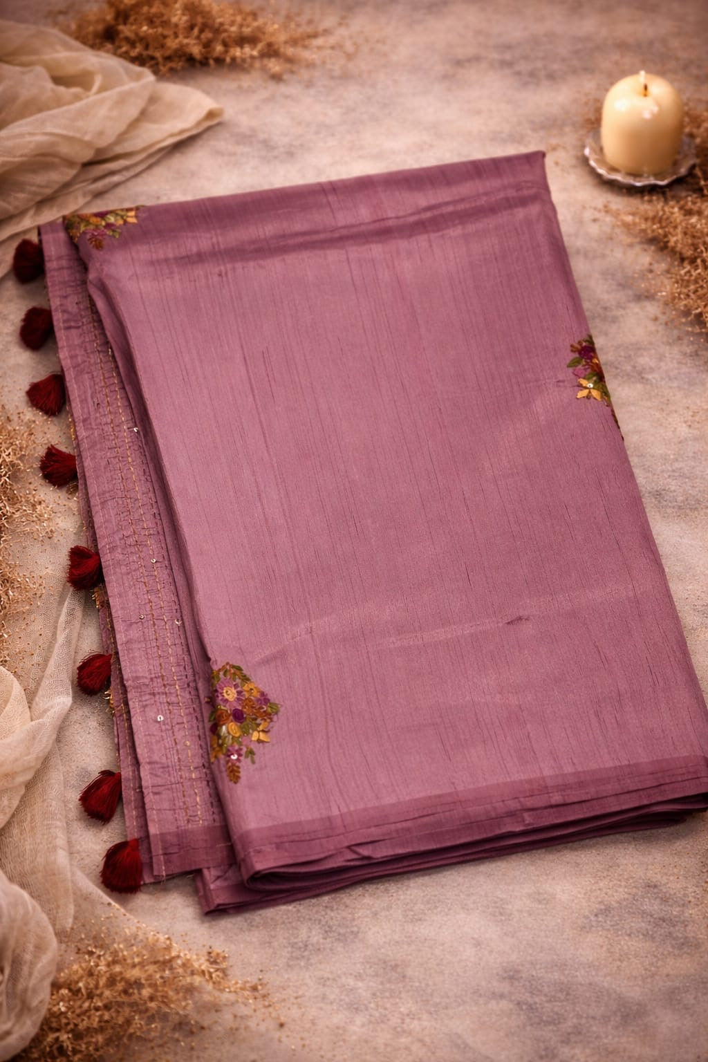 Tussar saree